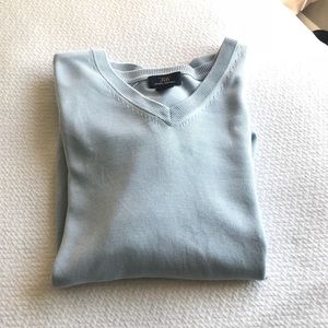 Brooks brothers v neck sweater